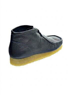 Clarks Men's Originals Wallabee Boots  'NAVY LEATHER'